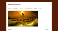 Desktop Screenshot of getgodhelp.com